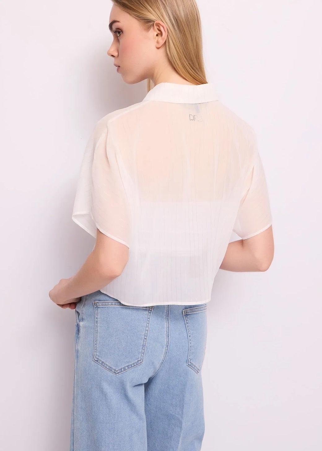 Denny Rose camicia cropped 511ND45023