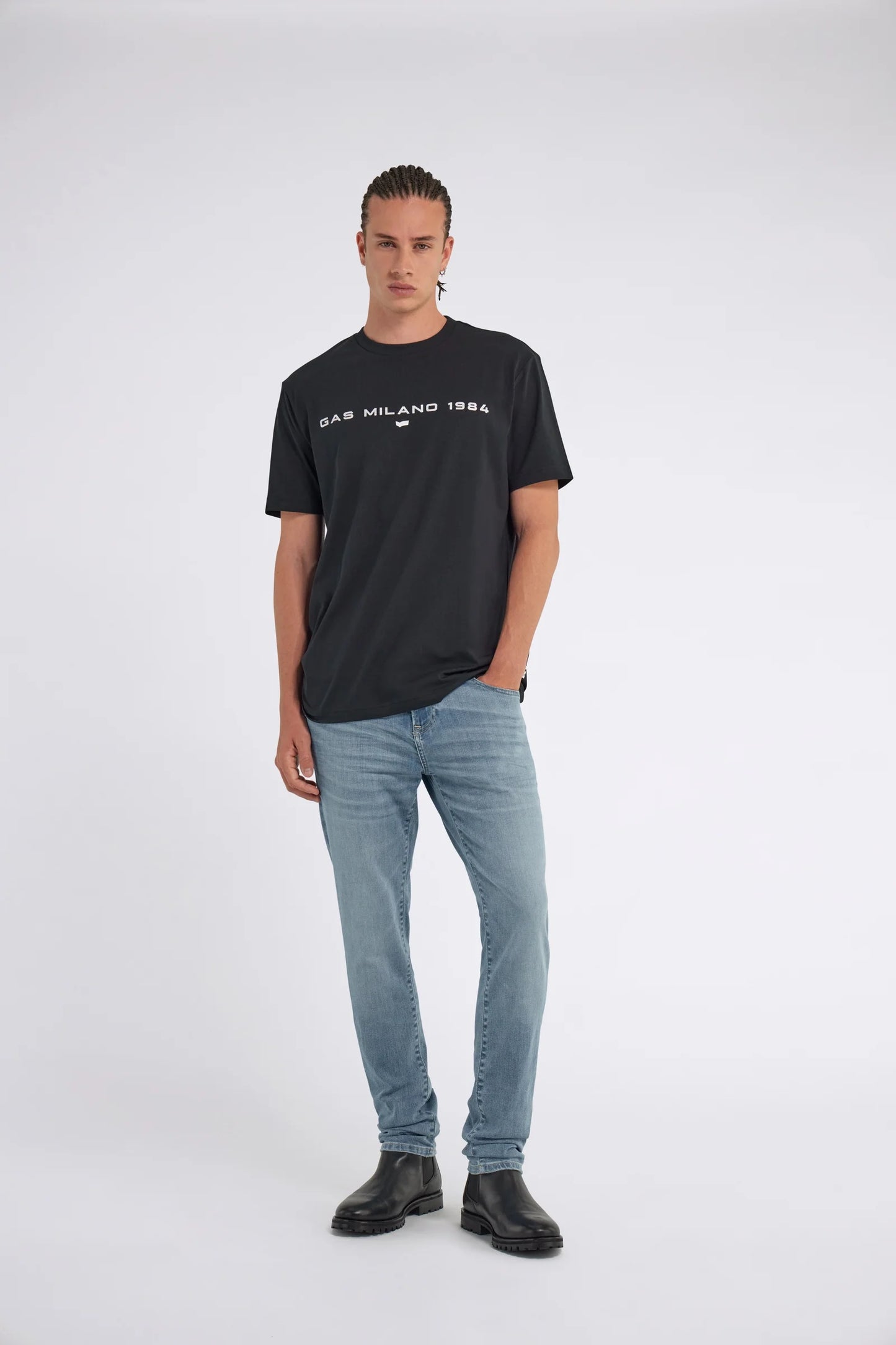 Gas Jeans sax zip B0123