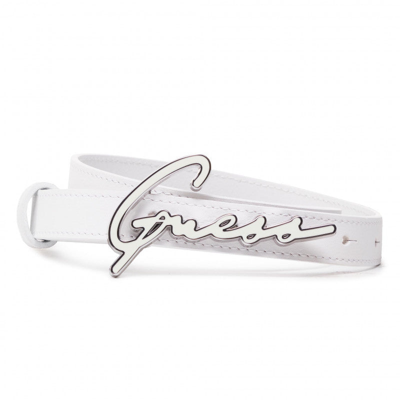 Guess cintura W1GZ83 L0O60 rhea logo belt