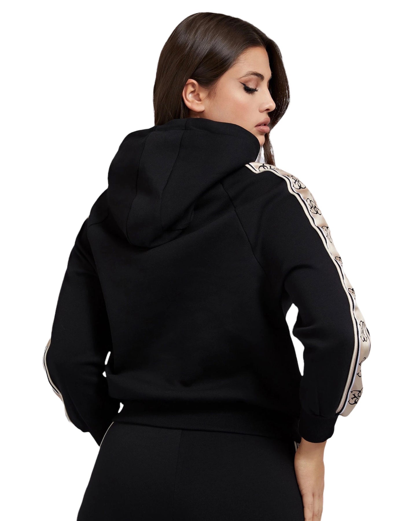 Guess felpa con banda logata 4g V2RQ03KA3P1