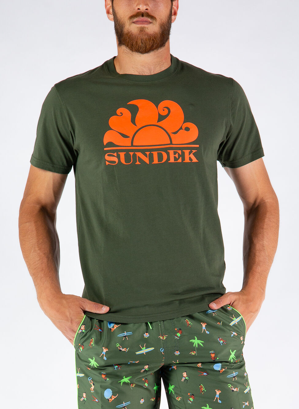 Sundek t-shirt M021TE J7800