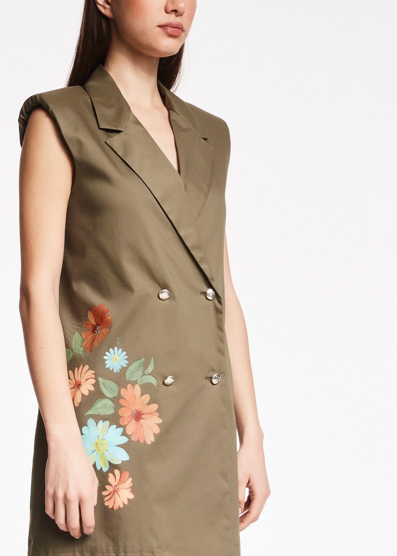 Denny Rose Abito con stampa floreale 211DD0049
