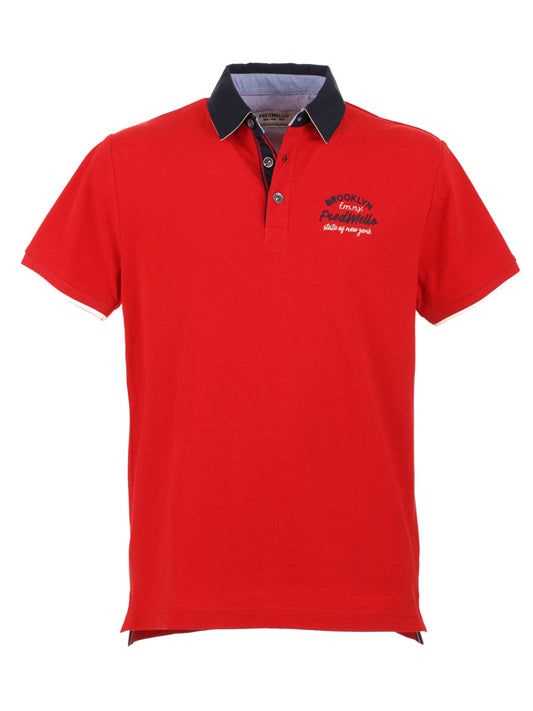 Fred Mello polo manica corta 07QC