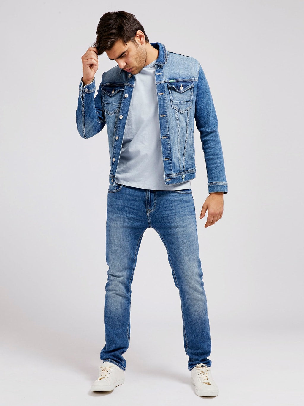 Giacca di jeans M01N14 D3Y92 william jacket